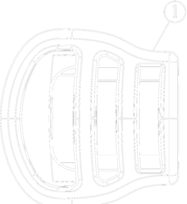 Height Adjustment Knob Diagram and Parts List for 11A-B23Z752 2022 Yard Machines Lawn Mower